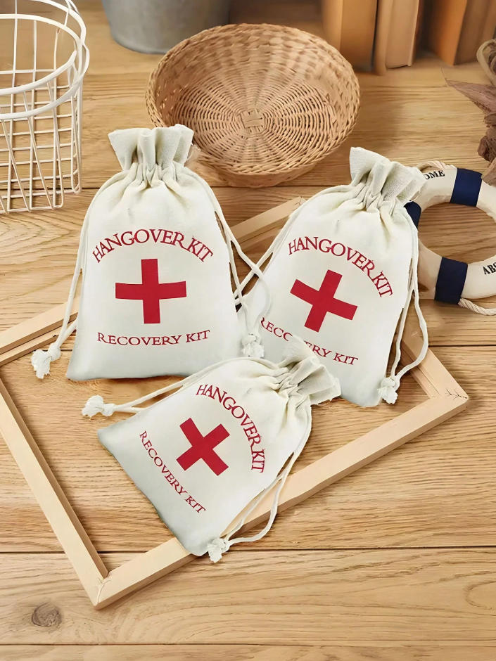 2/5PCS Hangover Emergency Kit, - Bivvy Bag Emergency avaliação e preço