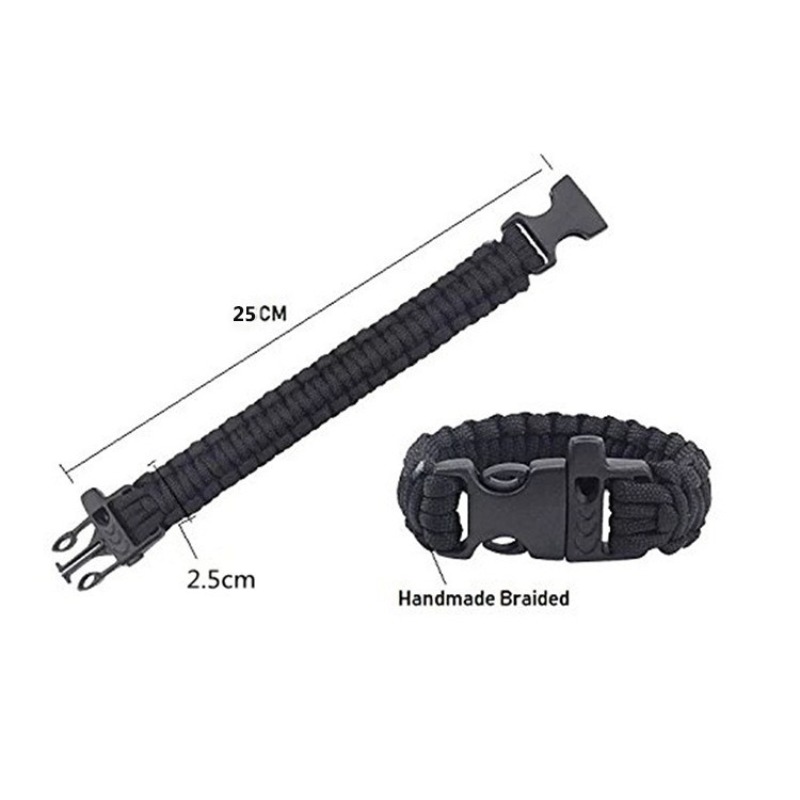 Whistle Paracord Bracelet, Sev - Bivvy Bag Emergency avaliação e preço