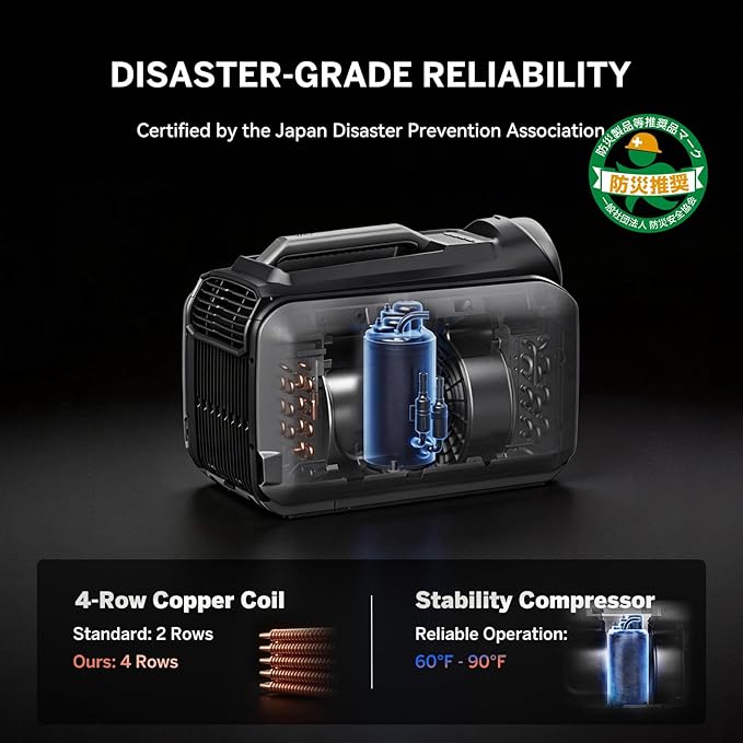 S2 Pro Heating&Cooling Inverte - Outdoor Camping Air Conditioner avaliação e preço