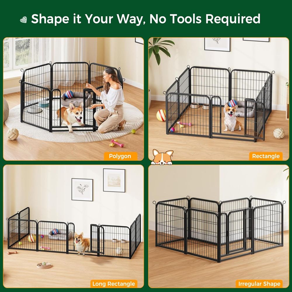 Dog Playpen Outdoor, 24 inch 2 - Camping Outdoor Or Indoor avaliação e preço