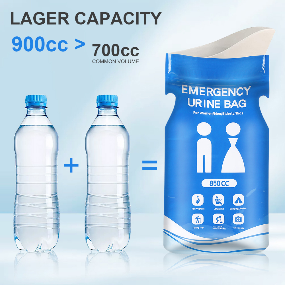 Car Urine Bag 850ml Emergency  - Bivvy Bag Emergency avaliação e preço
