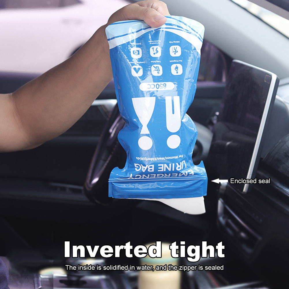 Car Urine Bag 850ml Emergency  - Bivvy Bag Emergency avaliação e preço
