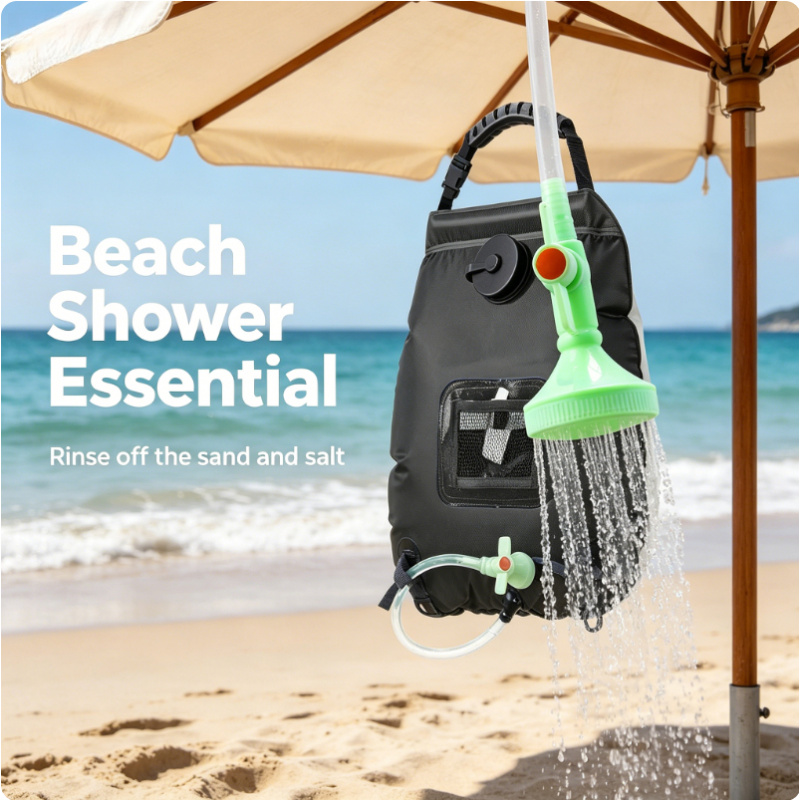 20L Solar Heating Camping Show - Outdoor Camping Hot Water Shower avaliação e preço