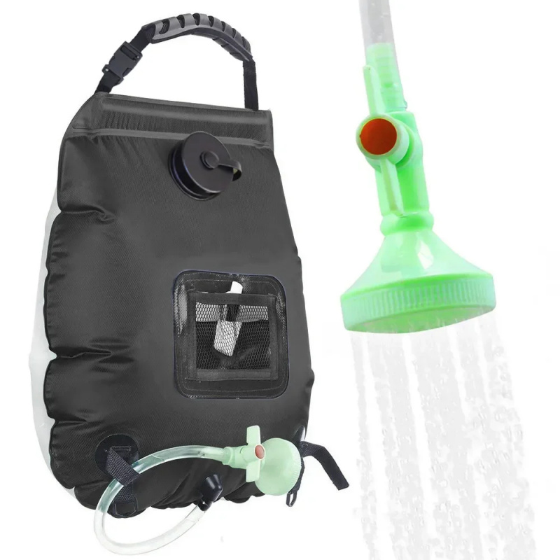 20L Solar Heating Camping Show - Outdoor Camping Hot Water Shower avaliação e preço