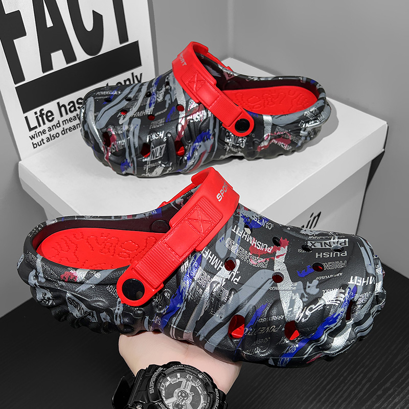 Large Size Men's Outdoor Fishi - Outdoor Camping Slippers avaliação e preço