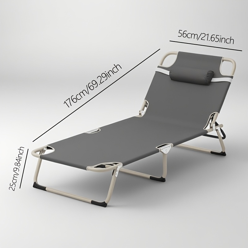Heavy-Duty Folding Guest Bed – - Camping Outdoor Or Indoor avaliação e preço